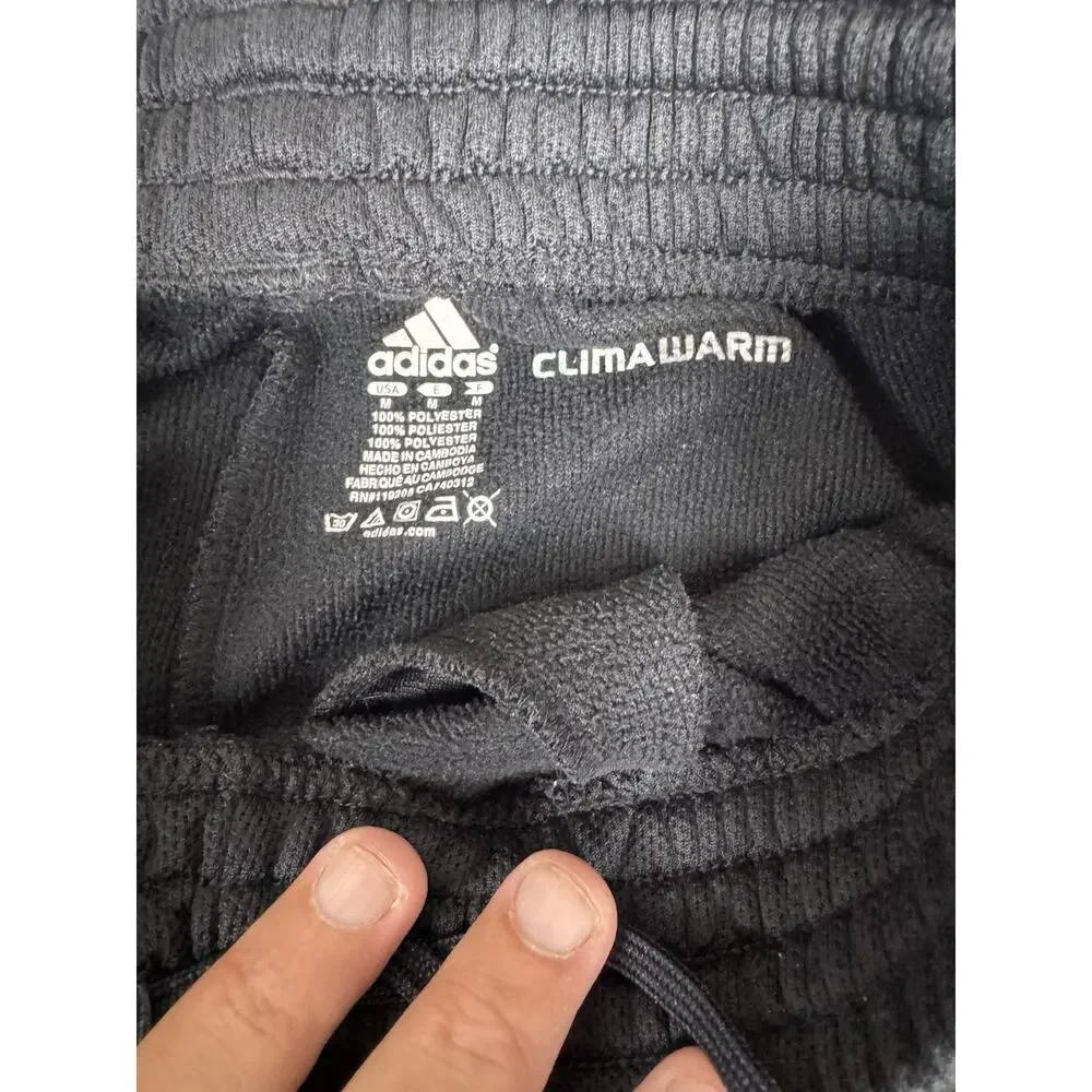 Adidas ClimaWarm Louisville Cardinals Jogger Pants Men’s M Black Athletic